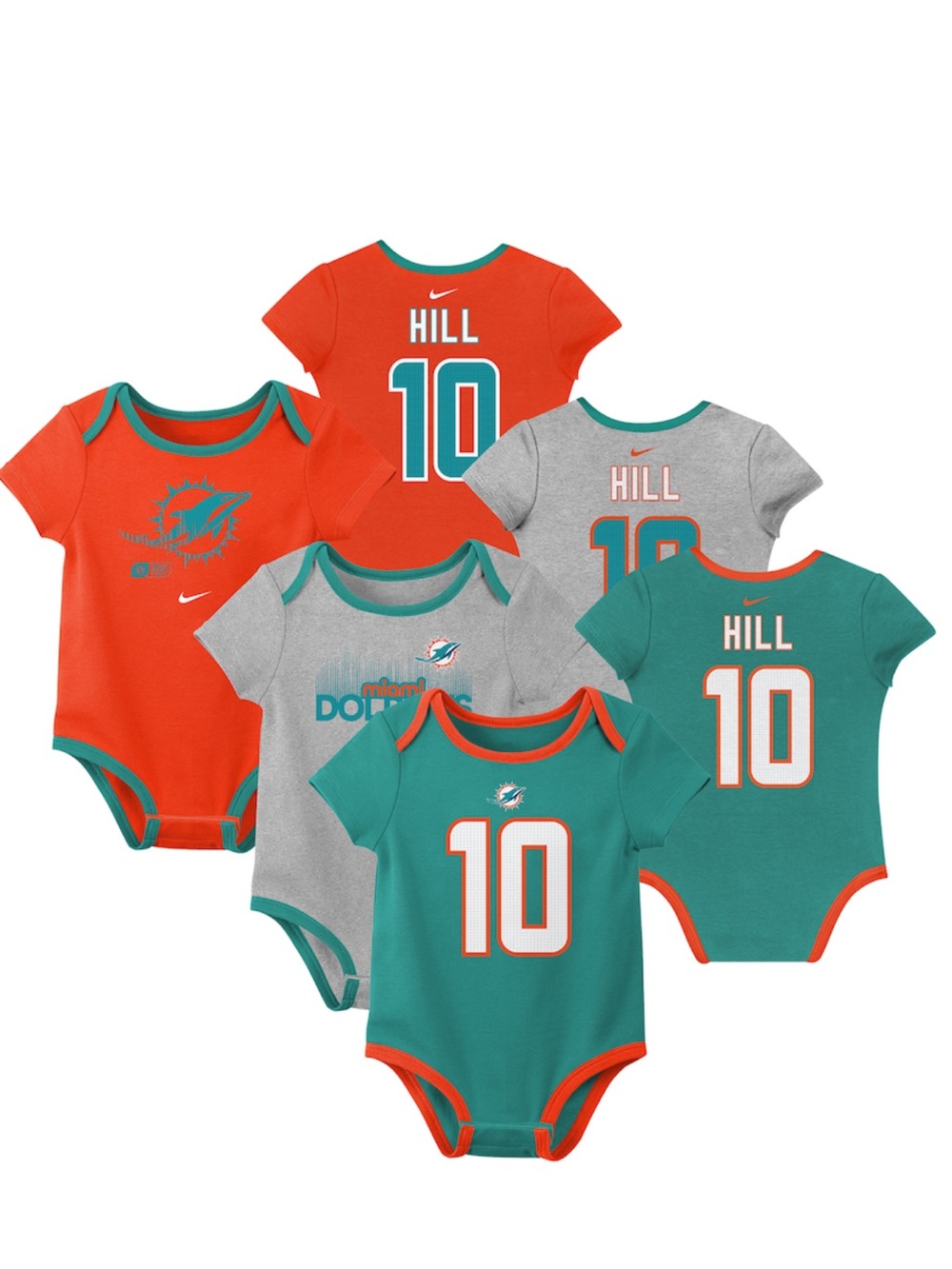 Miami Dolphins Nike Infant bodysuit